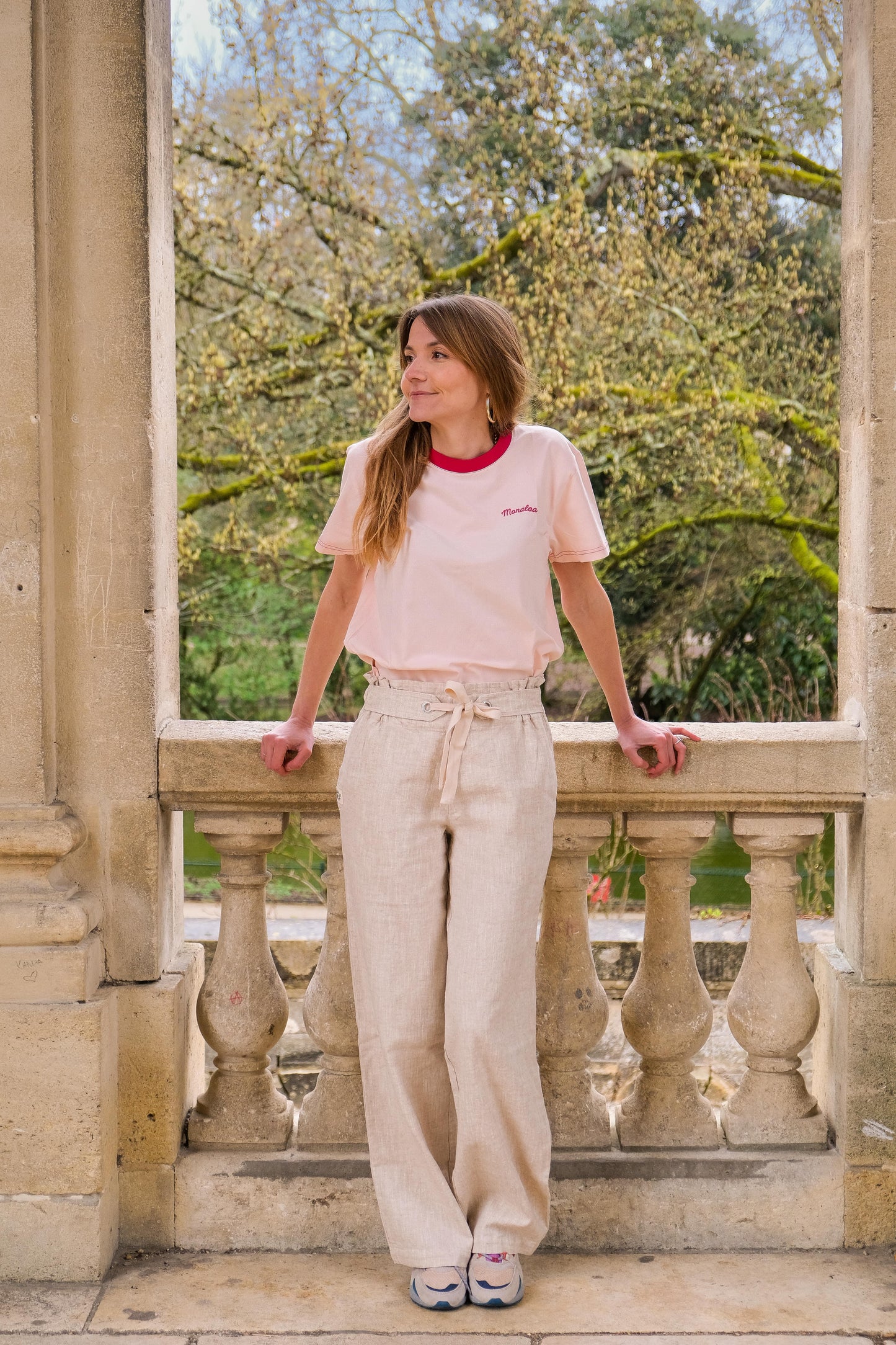 Pantalon en lin - Monaloa