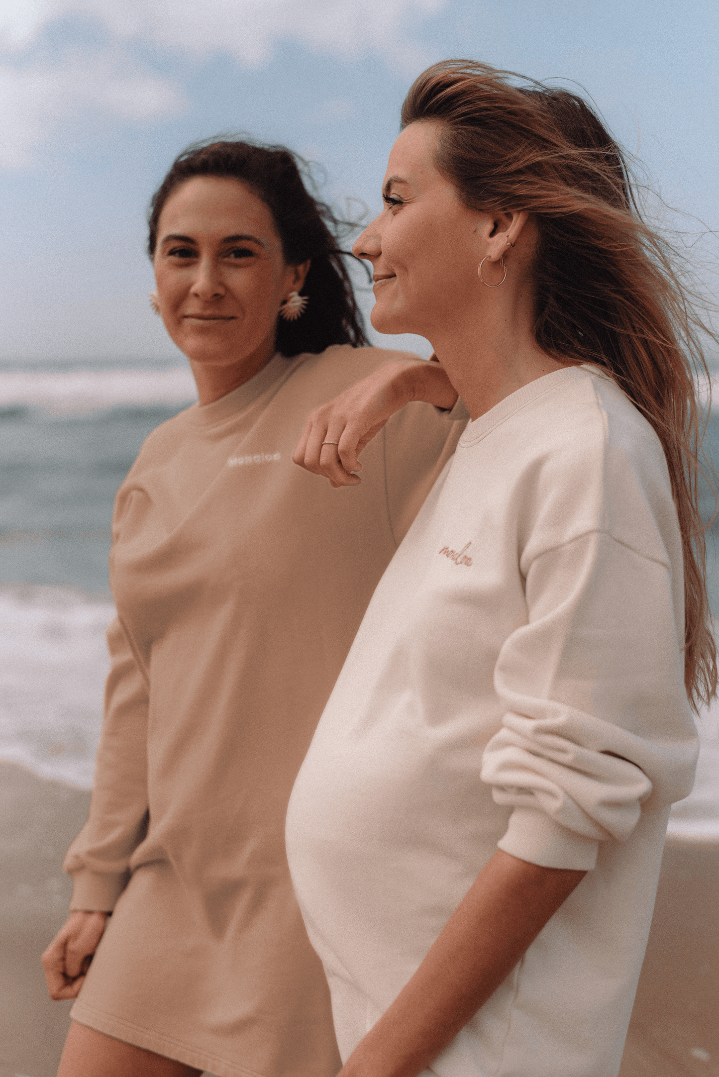 Robe sweat camel - Monaloa