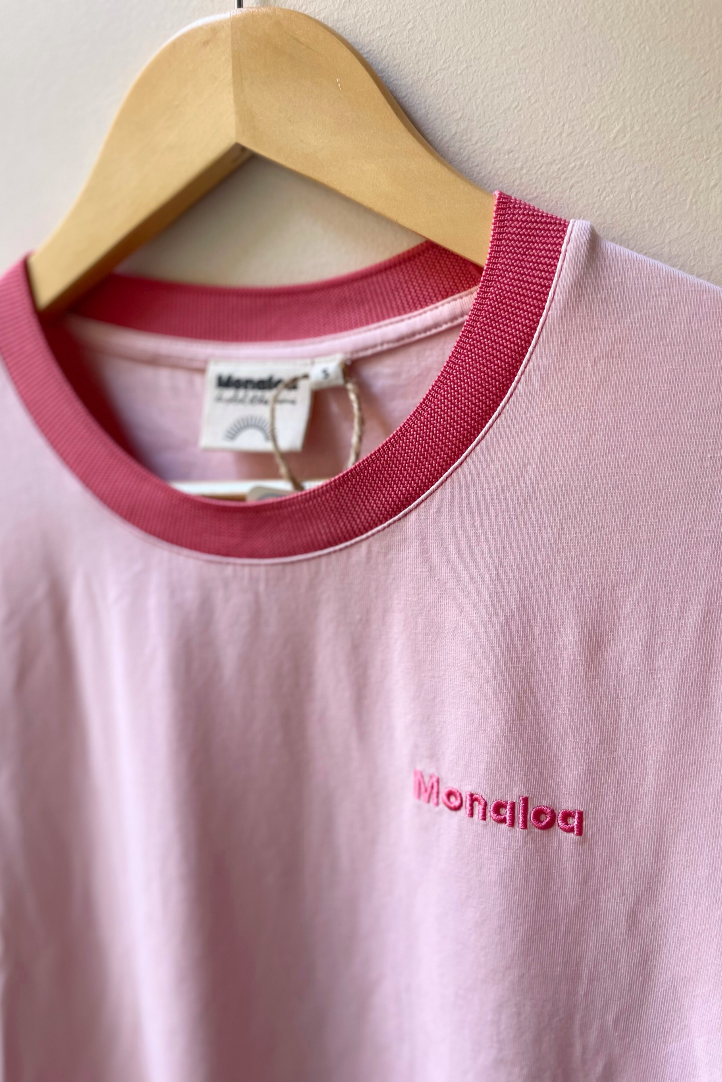 L'Imparfaite Robe tee-shirt rose