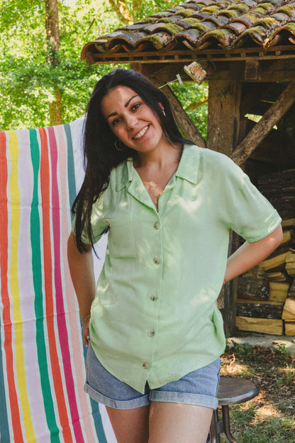 Chemise Pistache