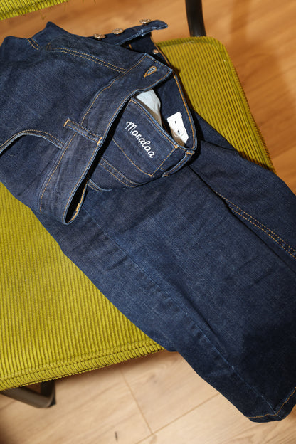 Jean croisé bleu - Monaloa