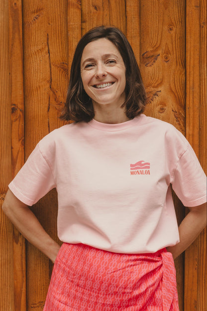 Tee-shirt Rose Wave