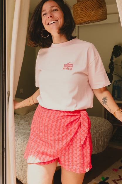 Tee-shirt Rose Wave