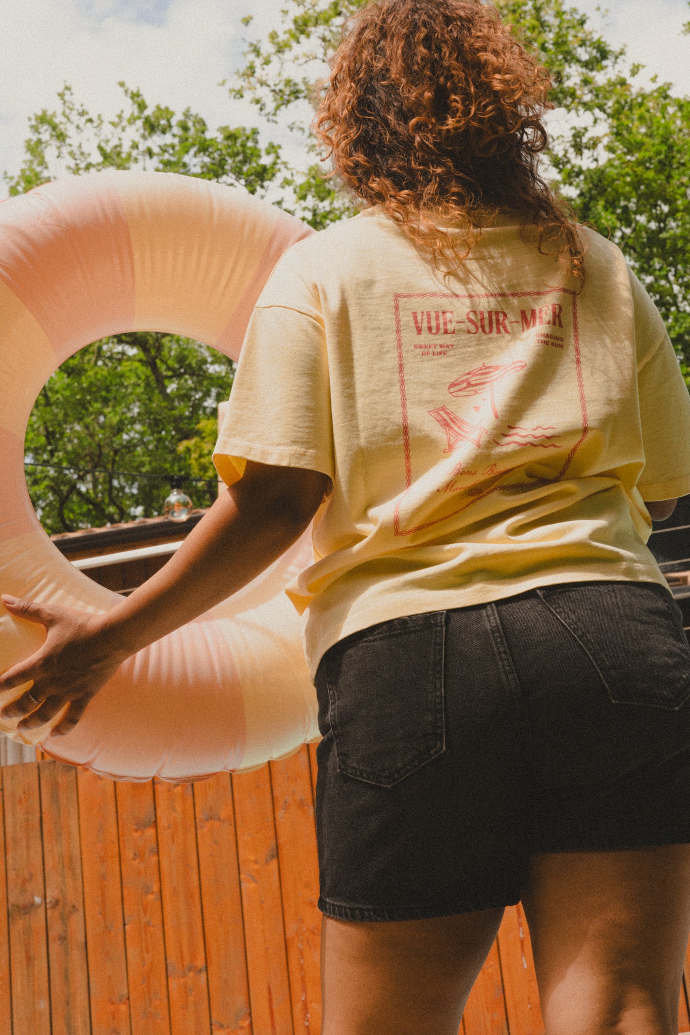 Tee-shirt Jaune