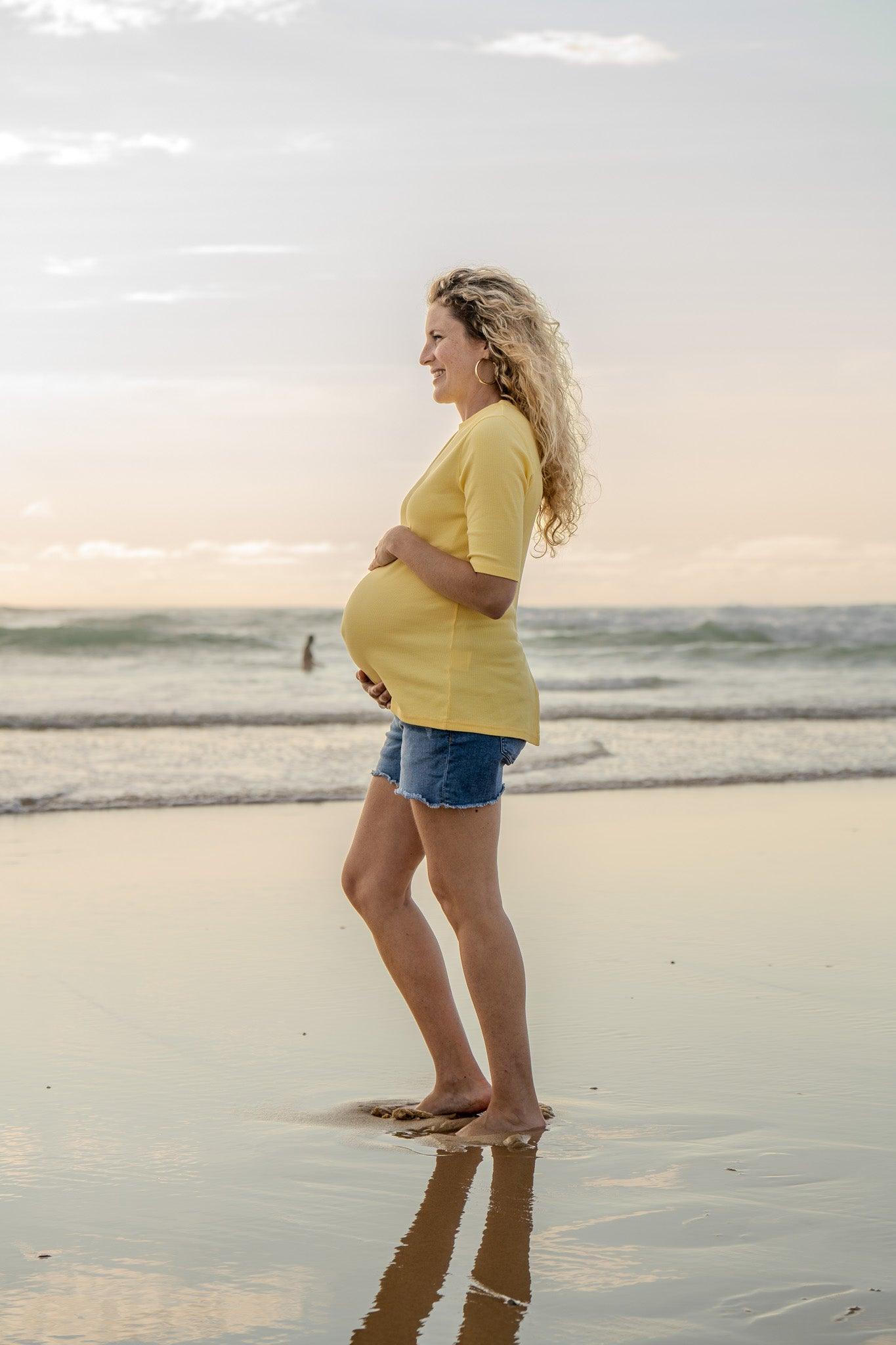 Tee-shirt citron à nouer - Monaloa