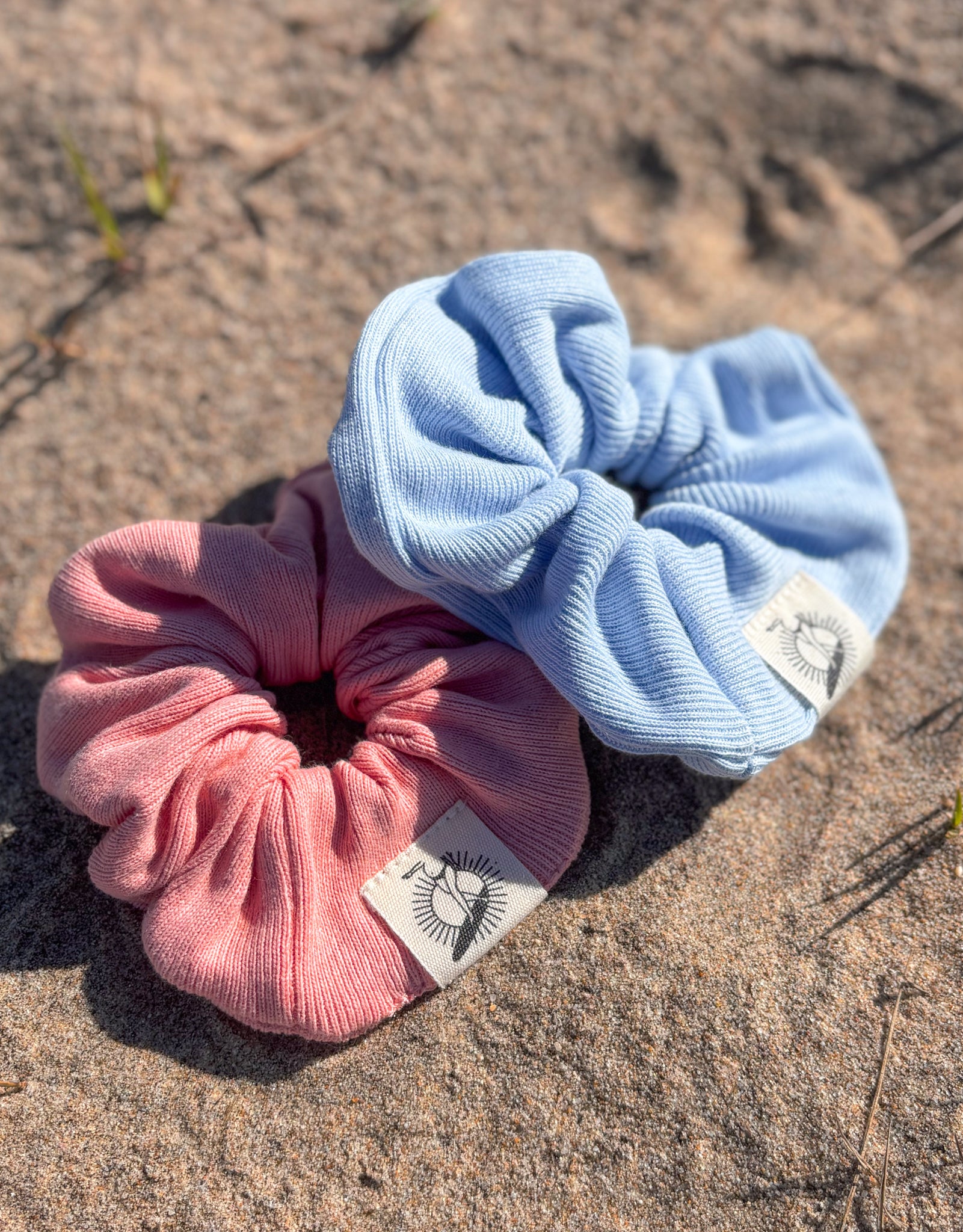 Duo de chouchous Rose et Bleu - Monaloa